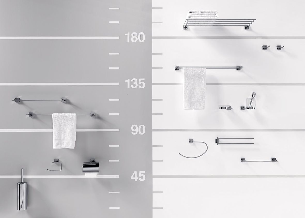 accessori bagno quadro inda