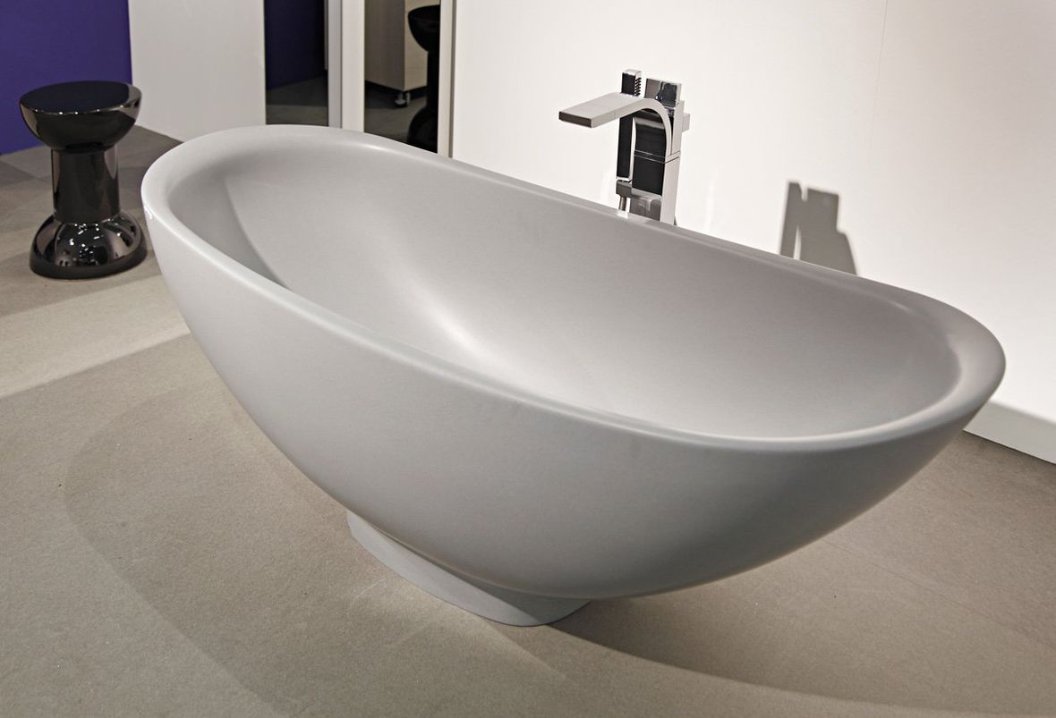 vasca da bagno io di ceramica flaminia