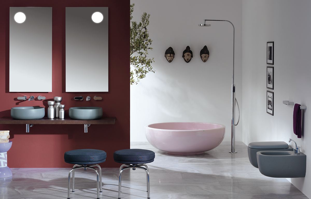 vasca da bagno fonte fontana di flaminia design