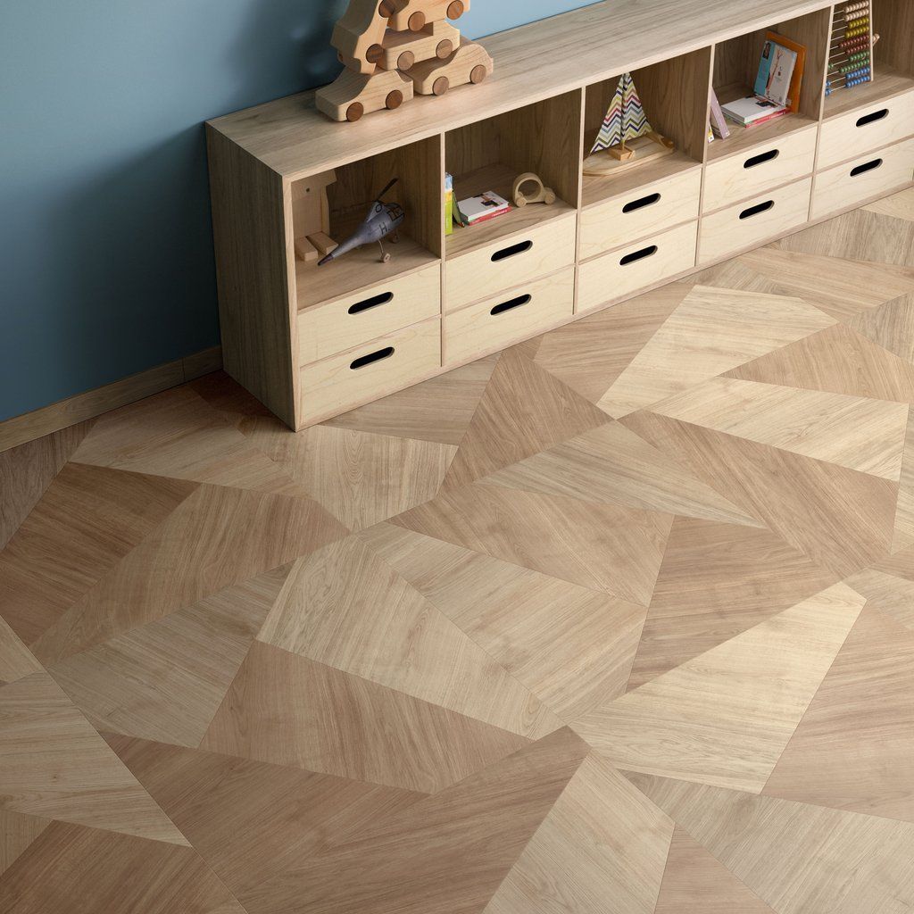 pavimento in gres porcellanato effetto legno della serie primewood di ceramica sant'agostino