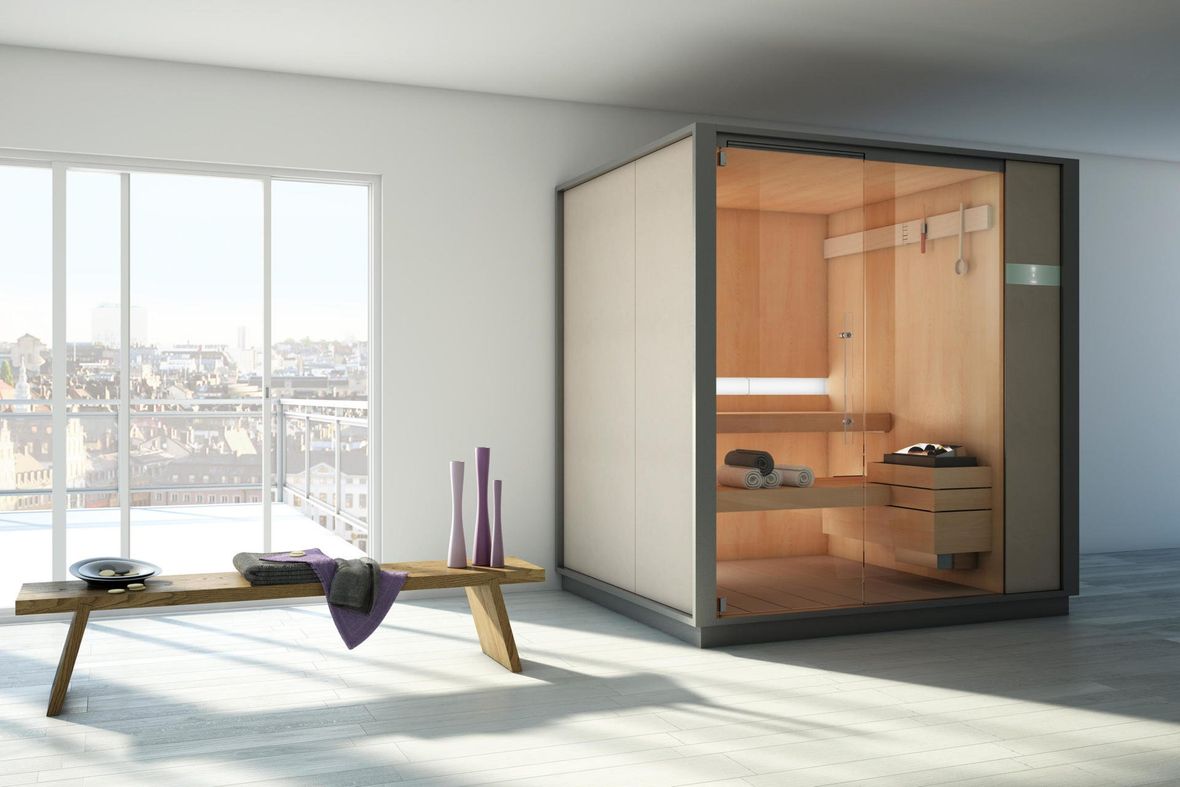 sauna effegibi private wellness home spa