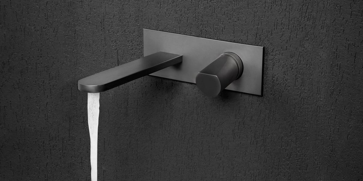 rubinetto monocomando a parete indigo di antoniolupi design