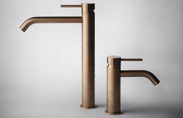 rubinetto bagno design inciso meccanica di gessi