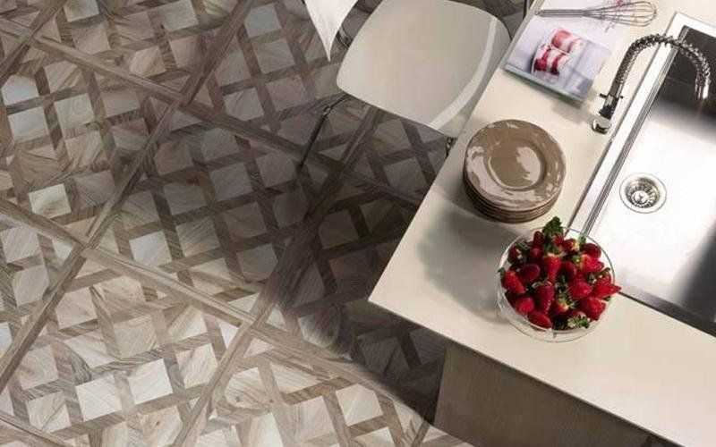 Pavimento effetto legno in gres porcellanato di saime ceramiche
