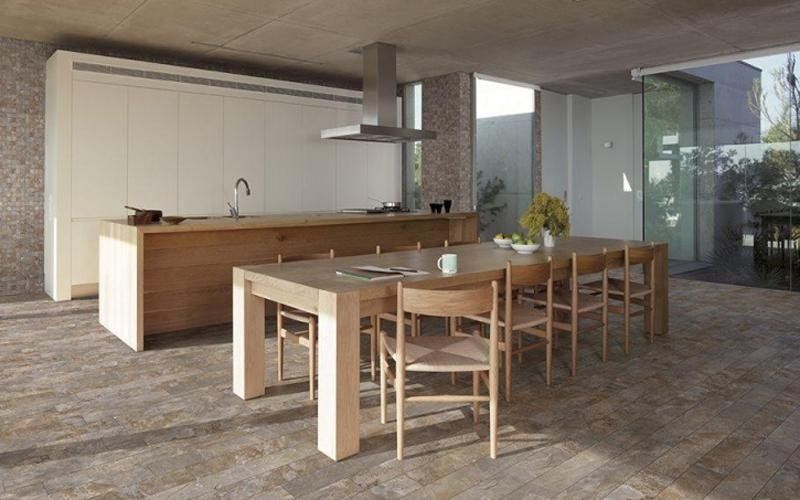 Pavimento in gres porcellanato di saime ceramiche
