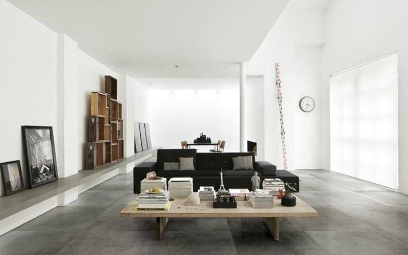 Pavimento in gres porcellanato di saime ceramiche