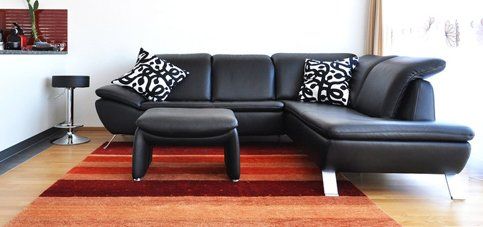 Soft furnishing and table