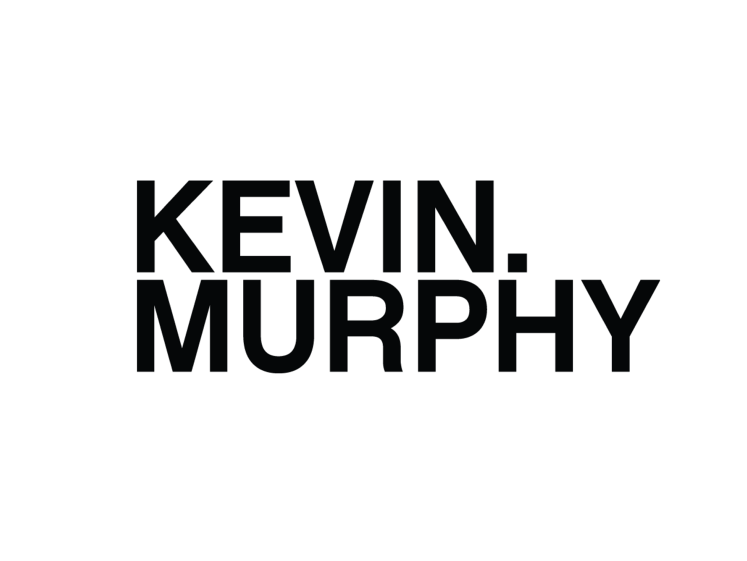 KEVIN.MURPHY logo in black text on a white background.