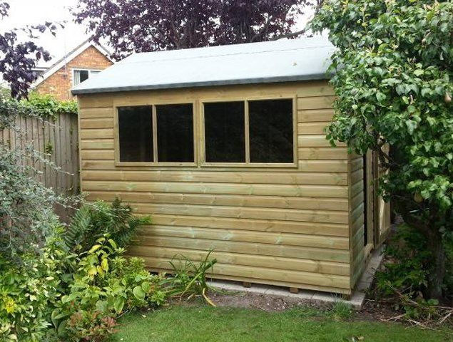 Timber shed