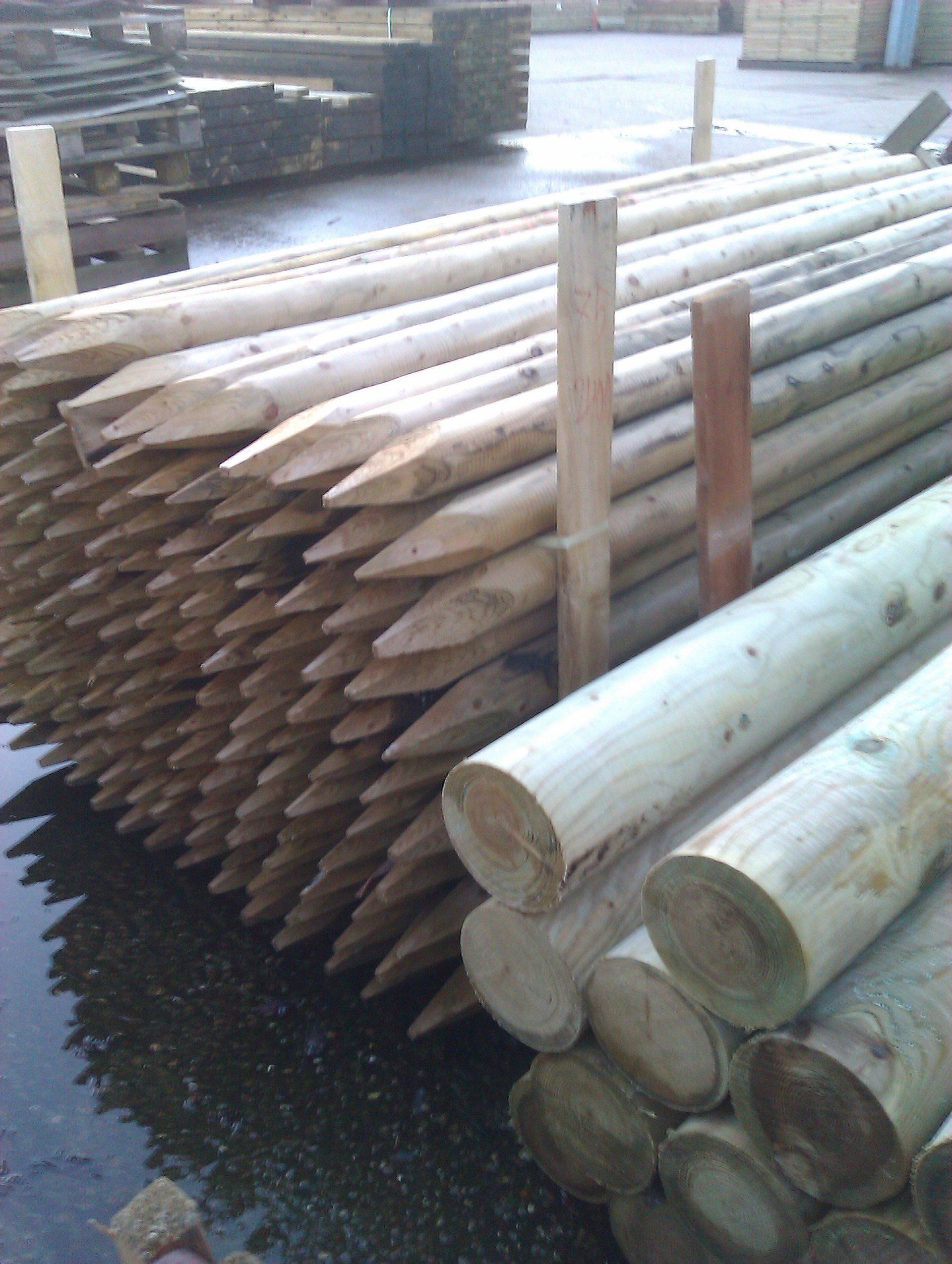Timber yard