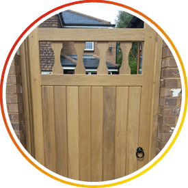 Closeboard gates