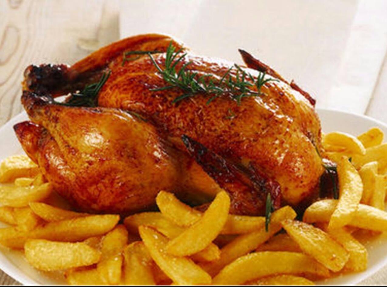 Pollo y patatas