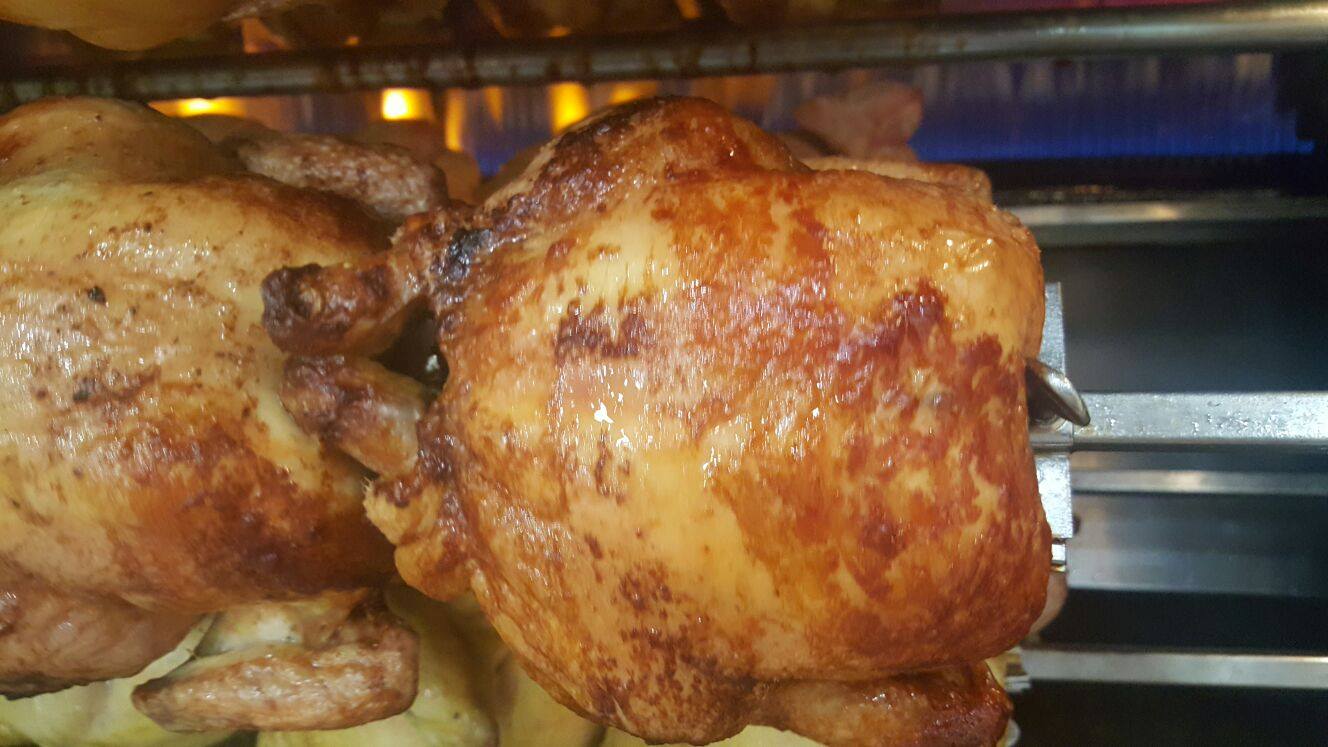 Pollos al asador