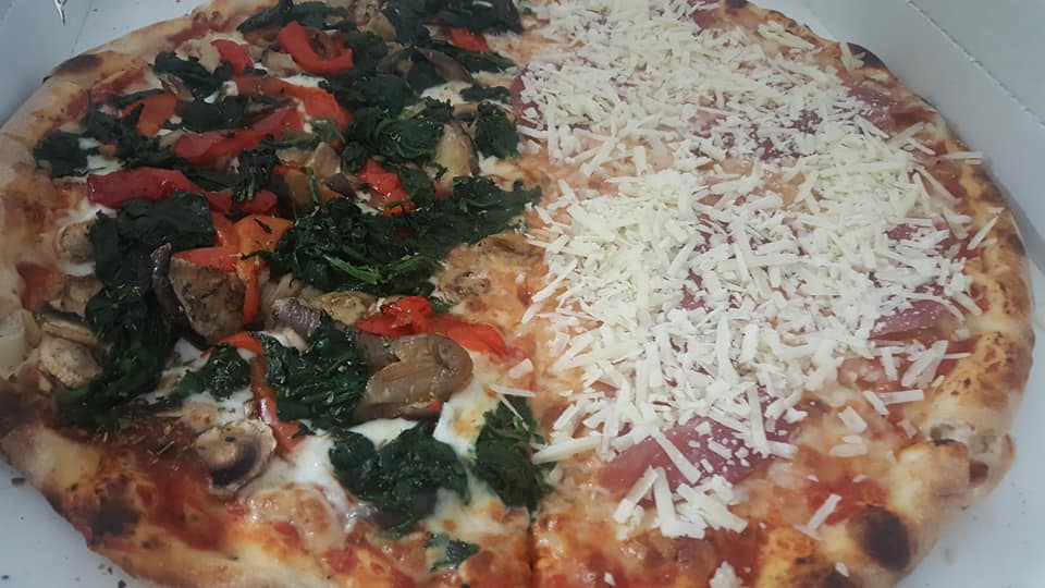 pizza doppio gusto verdure