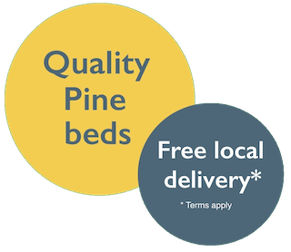 Quality Pine Beds with Free Local Delivery Quality Pine Beds from Bryan Gowans, Dalbeattie, Dumfries & Galloway