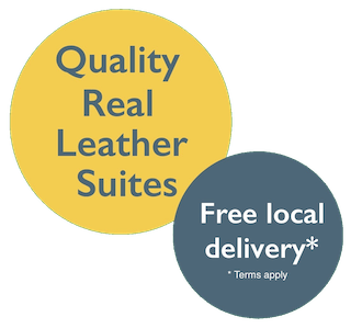 Quality Real Leather Suites. Quality Real Leather Suites from Bryan Gowans, Dalbeattie, Dumfries & Galloway