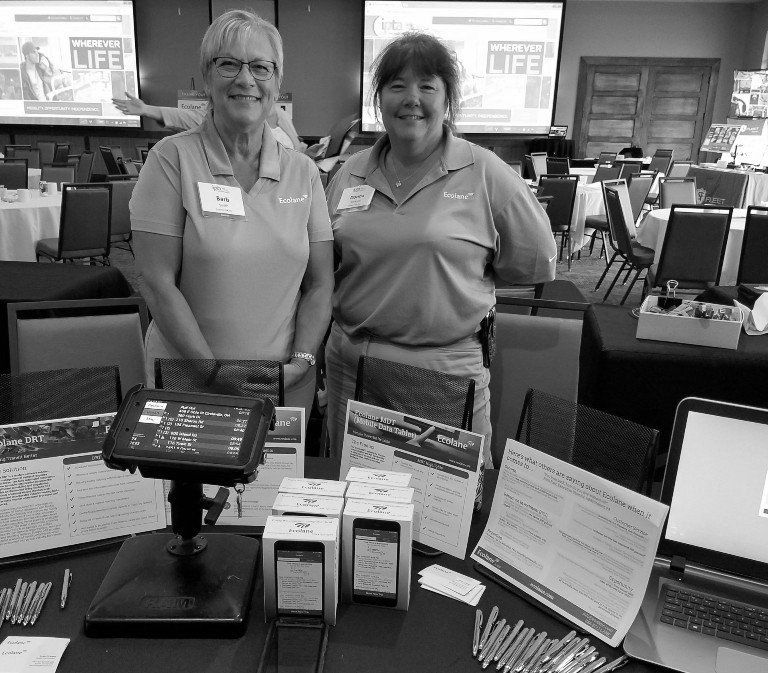 Exhibitor table for unique experience