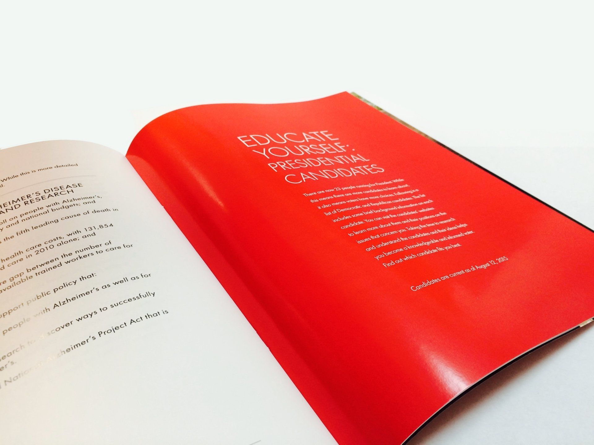 Educate yourself print publication