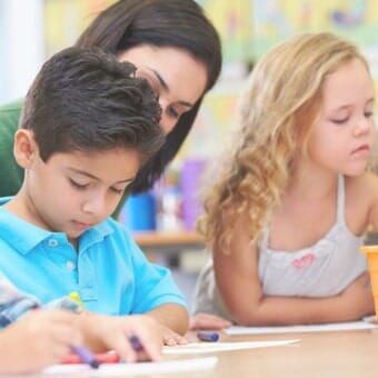 Kids coloring at daycare - Hilltop Nursery Schools in Toms River, NJ Kids coloring at daycare - Hilltop Nursery Schools in Toms River, NJ