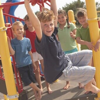 Kids playing on playground - Hilltop Nursery Schools in Toms River, NJ Kids playing on playground - Hilltop Nursery Schools in Toms River, NJ