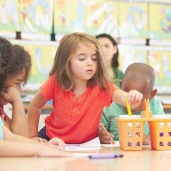 Toddlers coloring in daycare - Hilltop Nursery Schools in Toms River, NJ Toddlers coloring in daycare - Hilltop Nursery Schools in Toms River, NJ