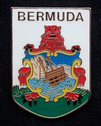 A badge that says bermuda on it