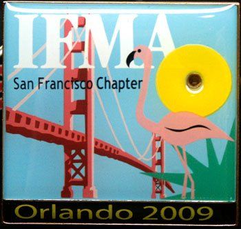 A pin for the san francisco chapter in orlando in 2009