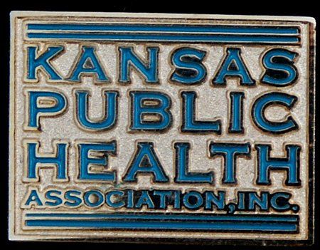A kansas public health association inc. pin