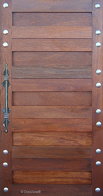 Rustic Pivot Style House Door
