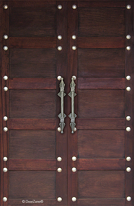Rustic Pair House Doors