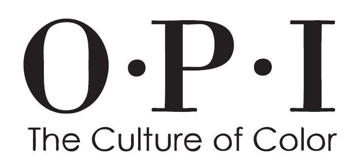 Het logo voor OPI The Culture of Color is zwart-wit.