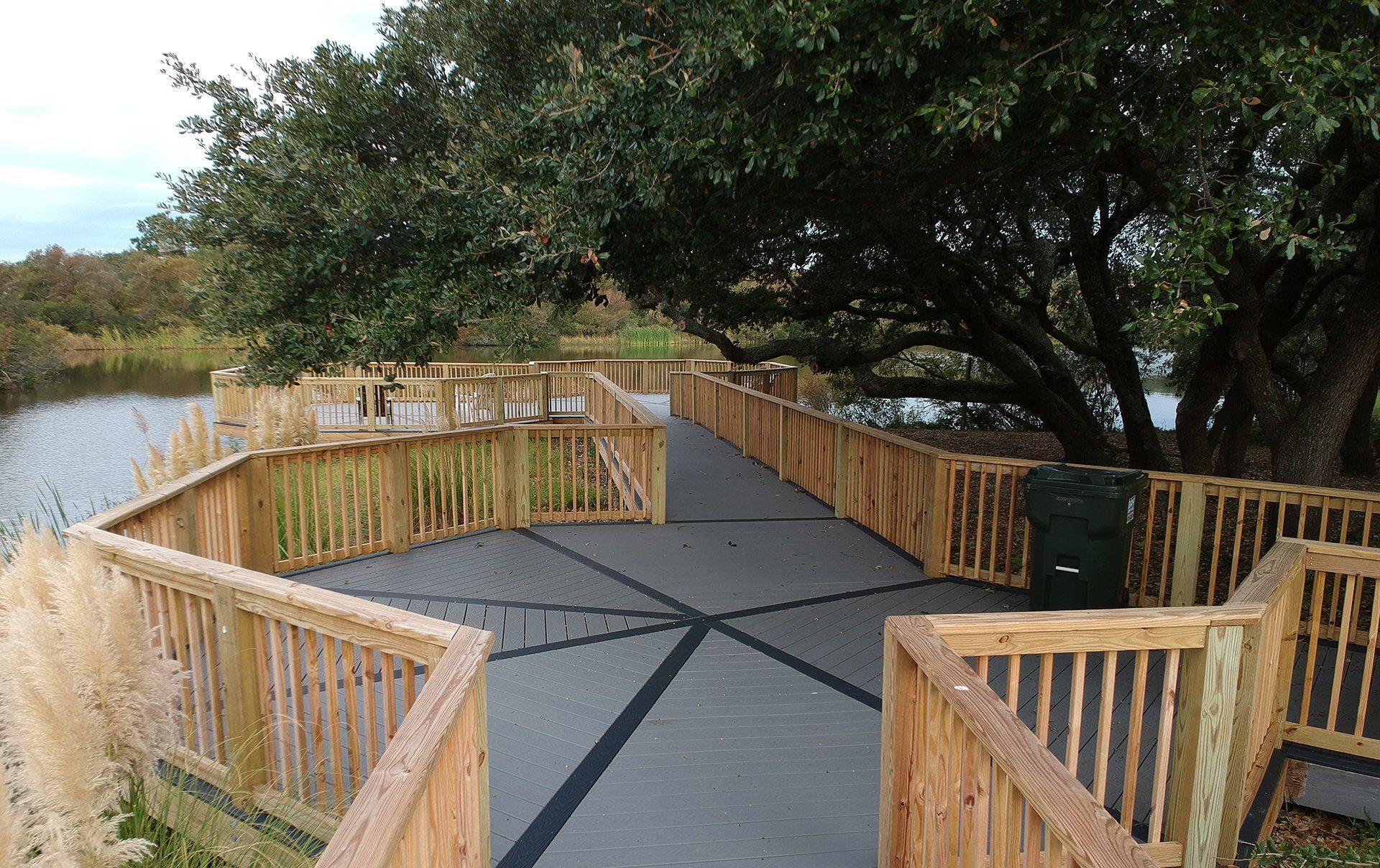 after photo of a major deck renovation done by Patterson Homes & Construction, Corolla, NC