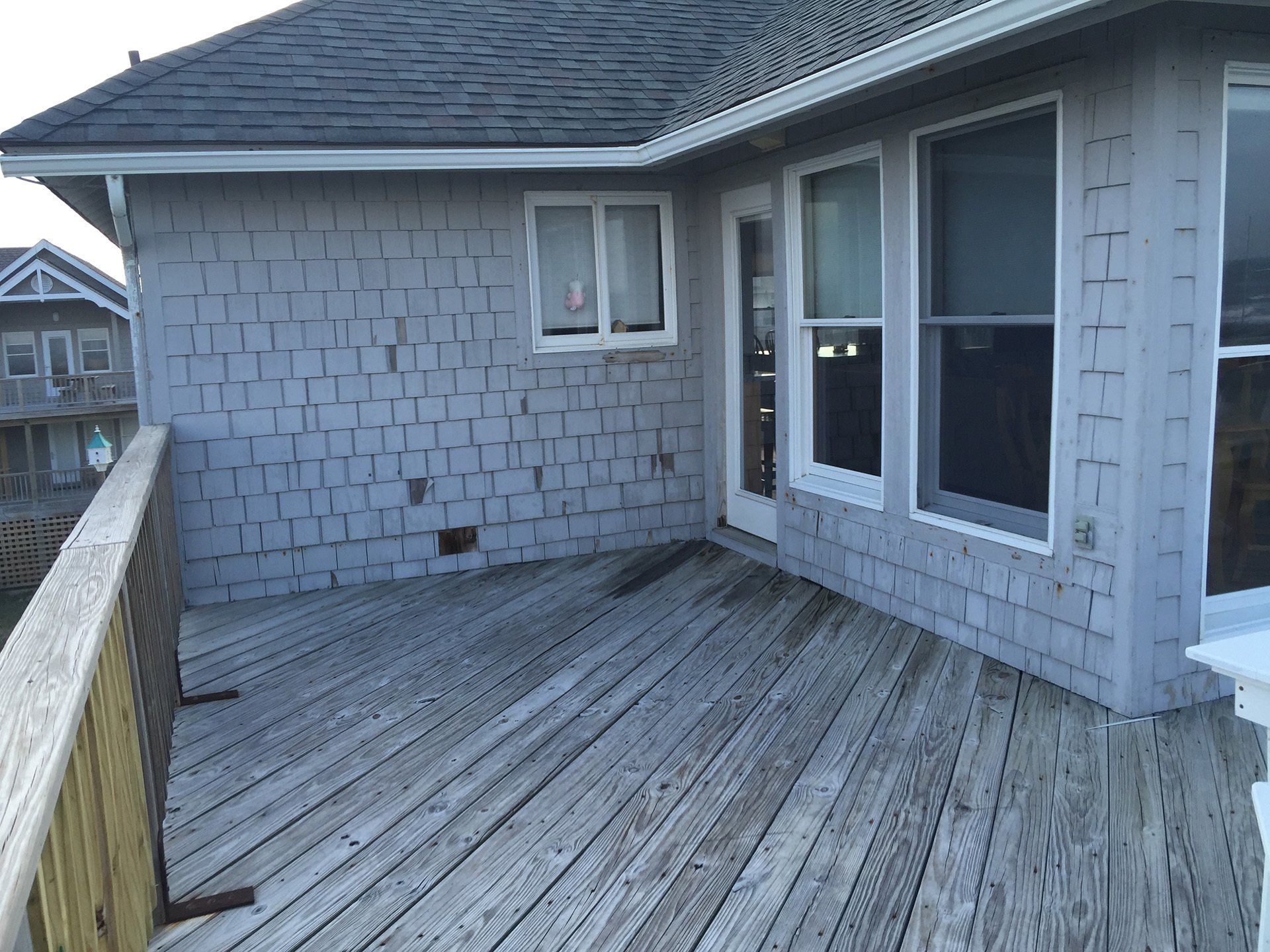 Siding of a home