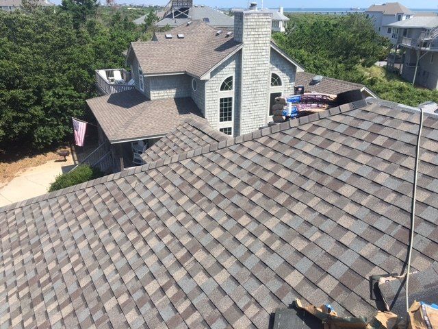 roofing restoration project