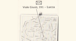 mappa viale giusti lucca