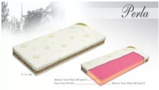 Materasso Memory Ortopedico, doppia fascia sfoderabile 7 zone Materasso Memory Ortopedico, doppia fascia sfoderabile 7 zone