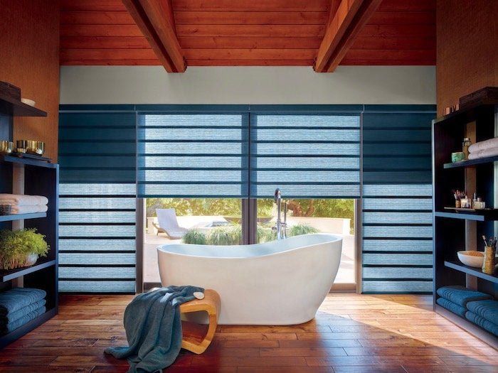 Bathroom Window Covering Installation