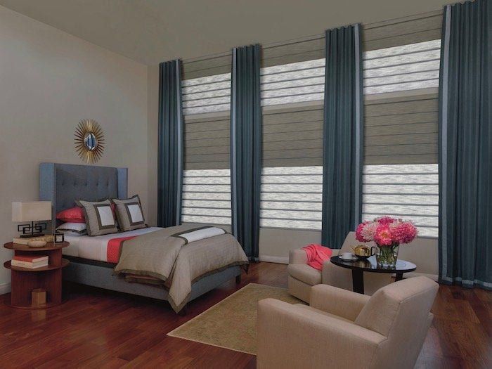 Bedroom Window Covering Installation