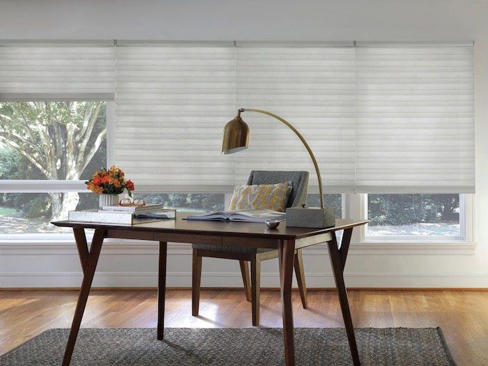Home Office Window Covering Installation