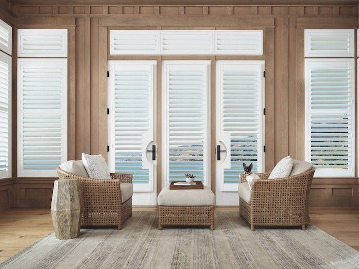 Living Room Blinds and Shades Installation