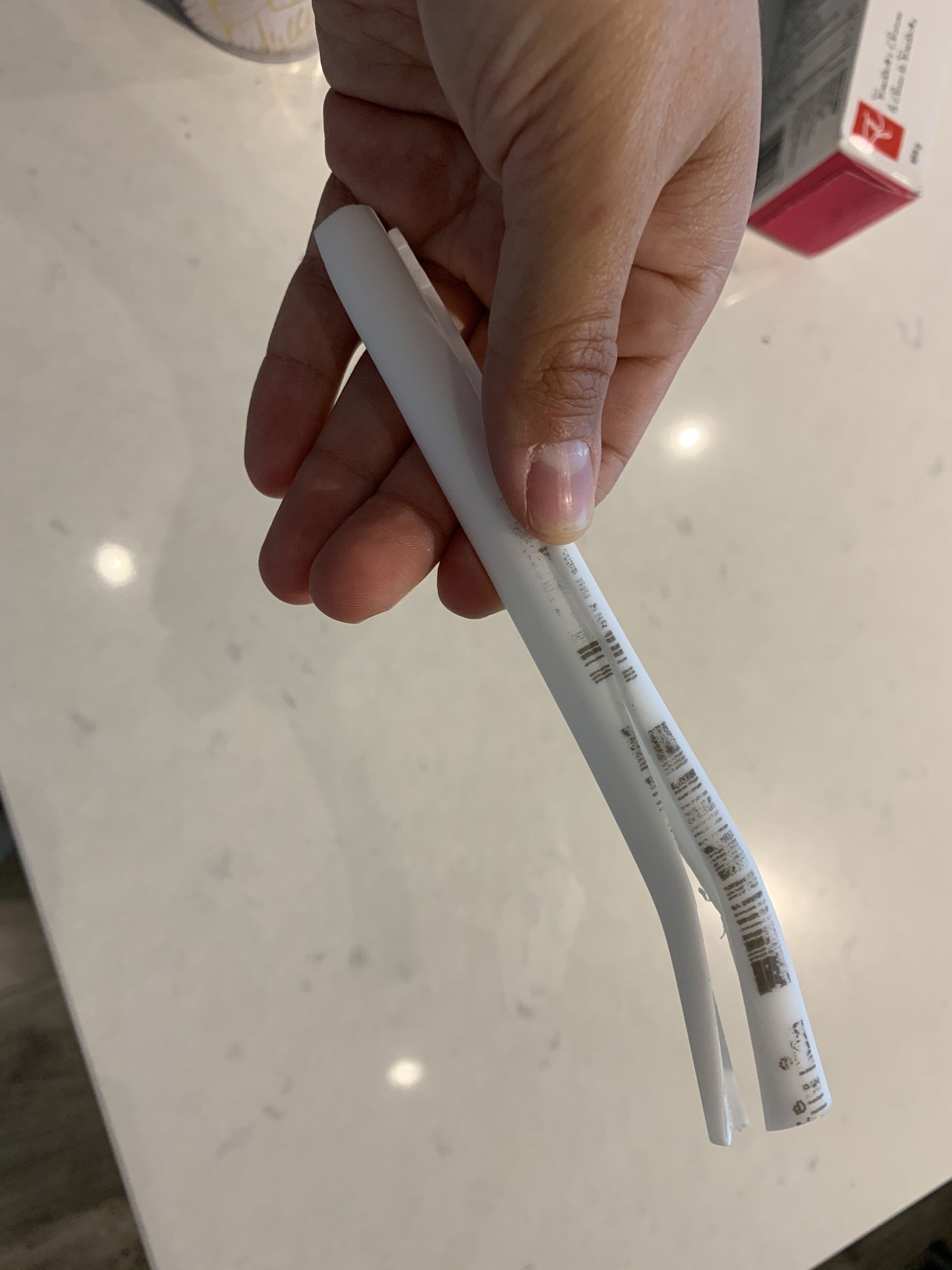Attempt to fix tent pole with a PVC pipe