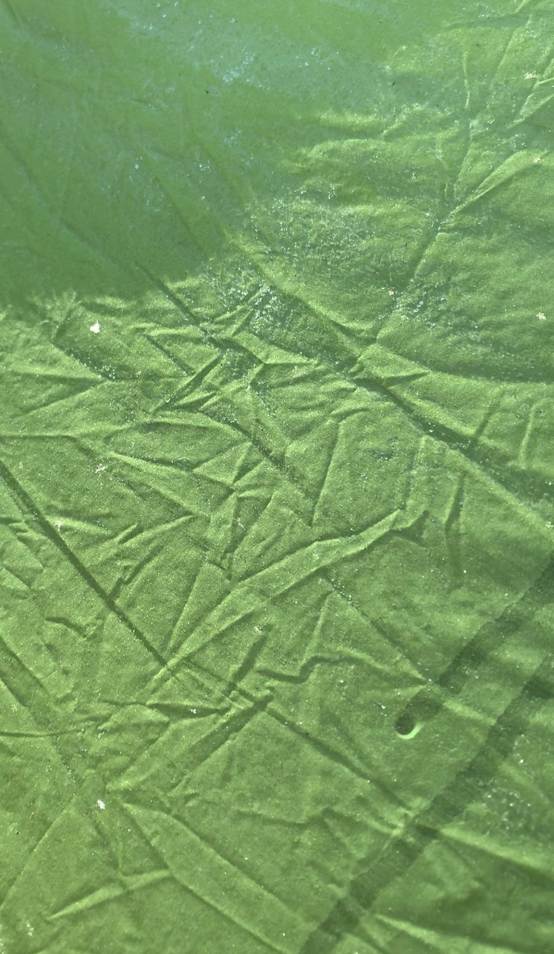frost on tent in backcountry alpine