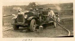 City of Dickson Fire - History