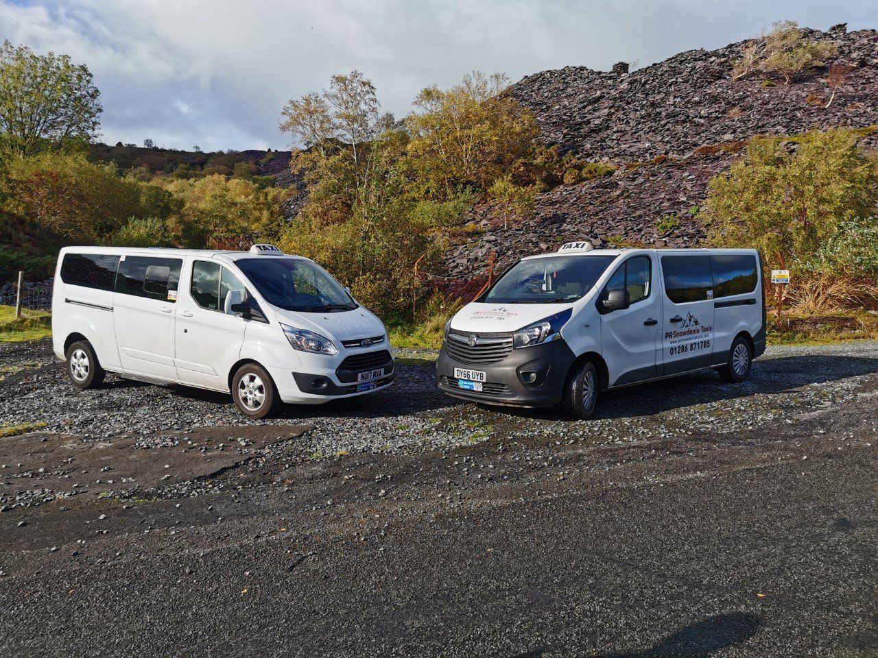 a van