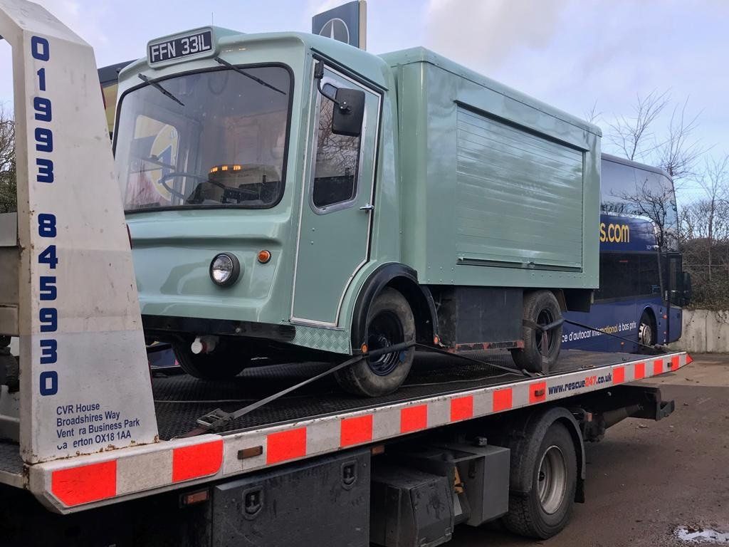 recovering an old vehicle