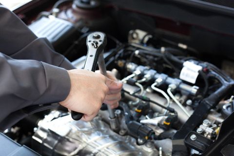 mechanic at work