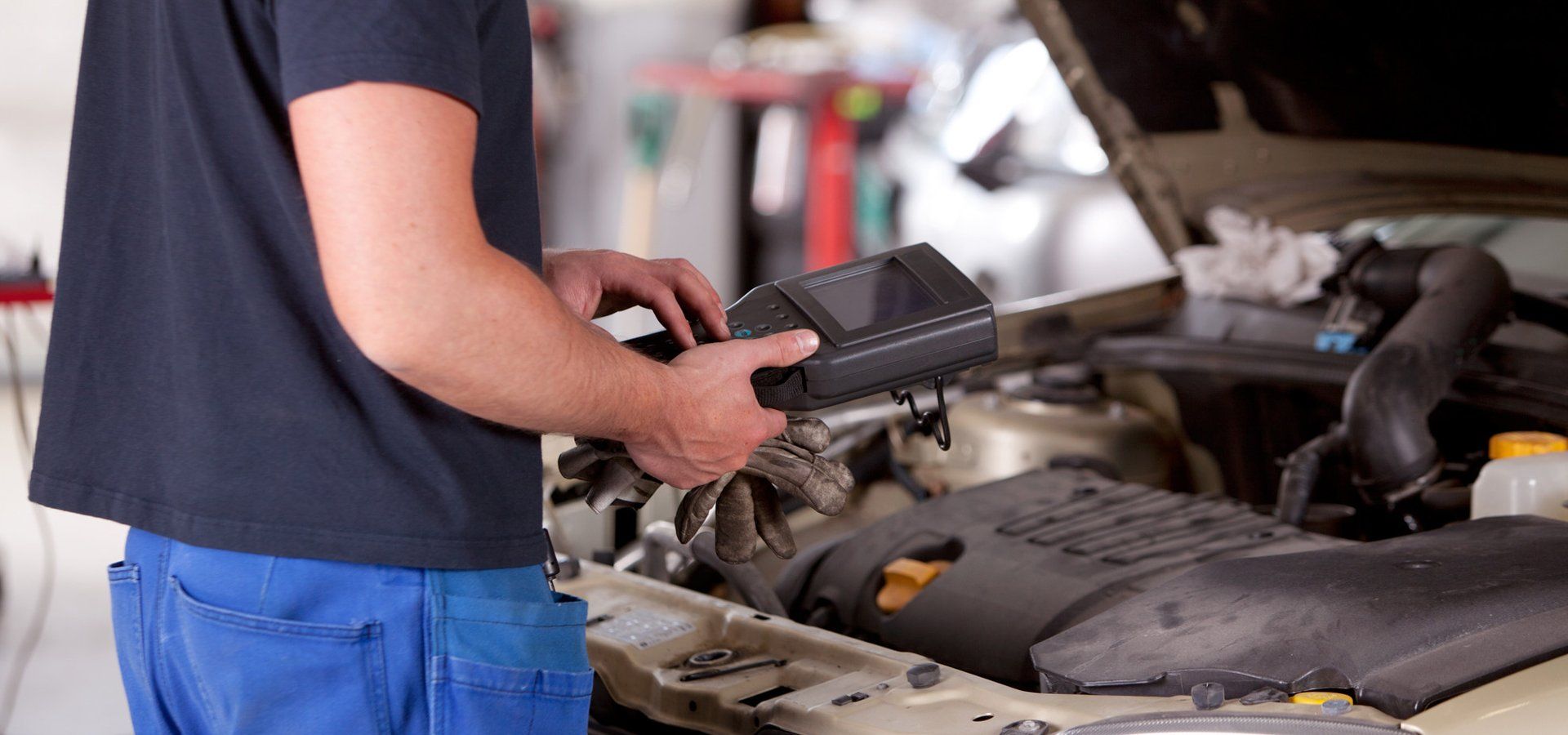 mechanic at work