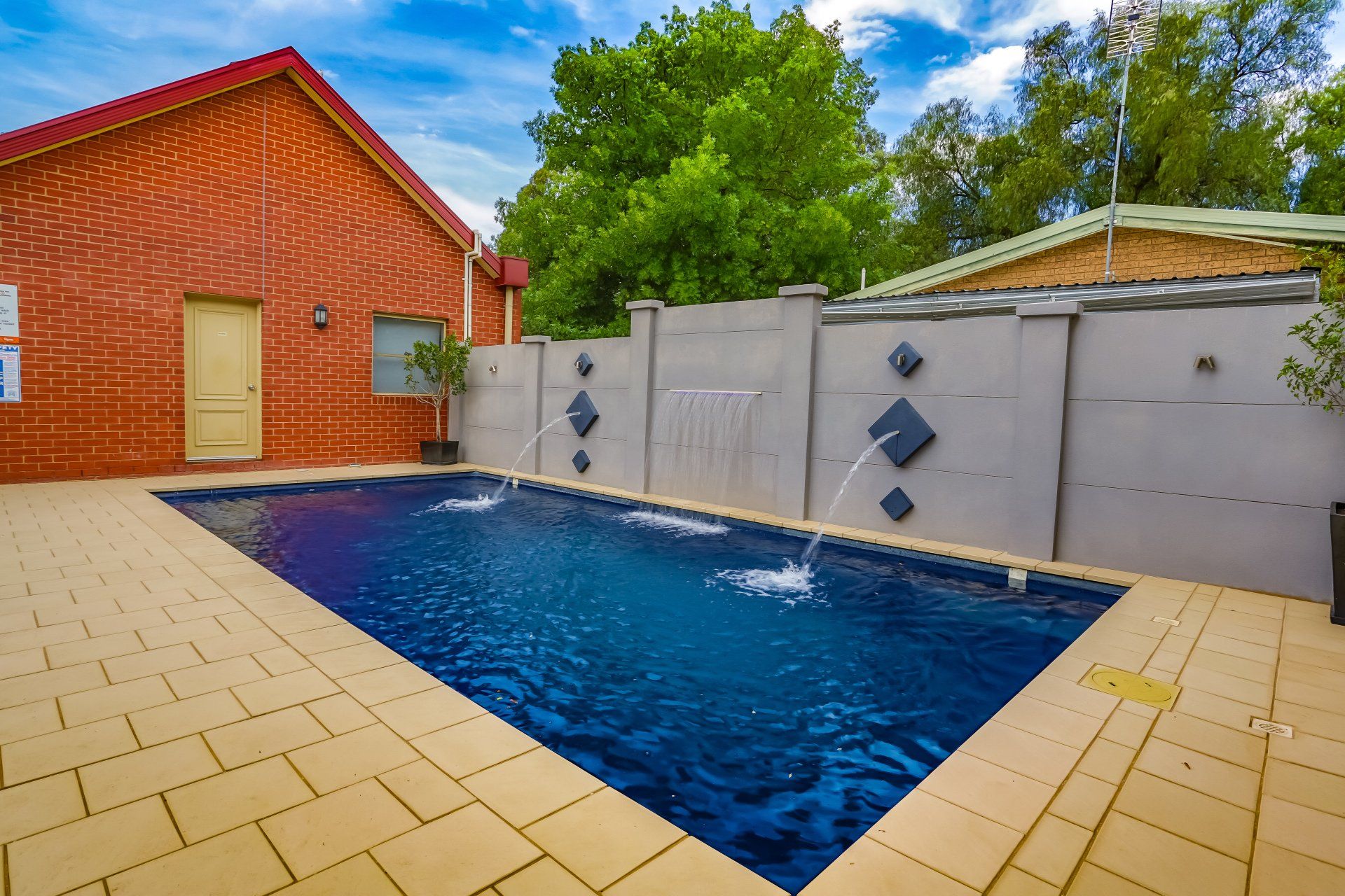 Solar Heated Pool