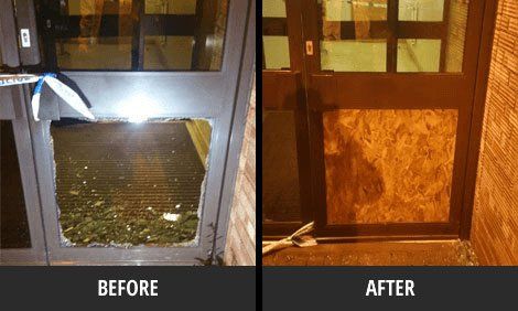 before and after window repairs