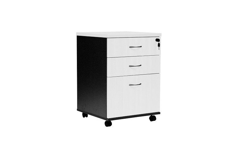 2 drawer 1 file mobile pedestal